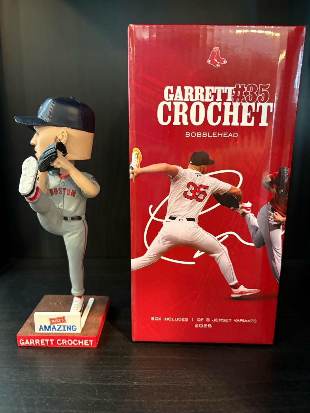 Garrett Crochet #35 Boston Red Sox Bobblehead